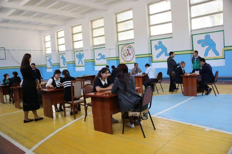 Sport zalida o‘tkazilgan shaxmat musobaqasi