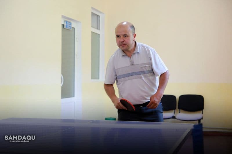 Talabalar sport musobaqasida kuch sinashmoqda
