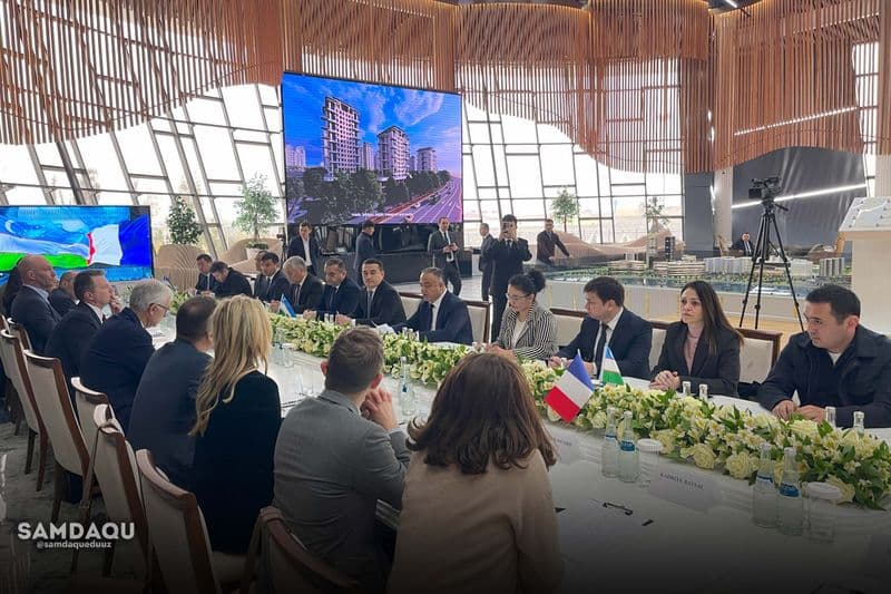 Fransiya ishbilarmonlar delegatsiyasi bilan uchrashuv