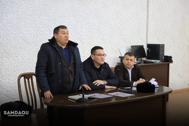 Kadastr sohasi bo‘yicha bitiruvchilar bilan uchrashuv