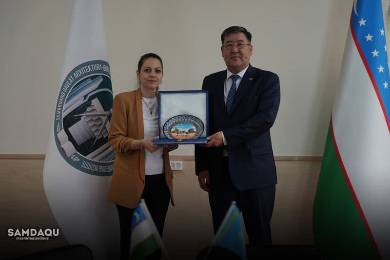 Qozog‘iston Bosh konsuli SDTU rahbariyati bilan uchrashuvda