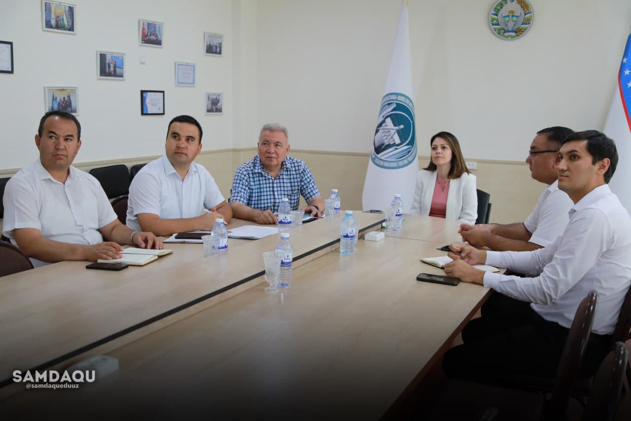 SDTU va TAQU rahbariyati o‘rtasidagi onlayn uchrashuv