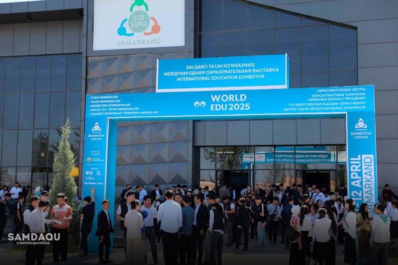 WORLD EDU 2025da bandlik bo‘yicha shartnoma imzolanmoqda